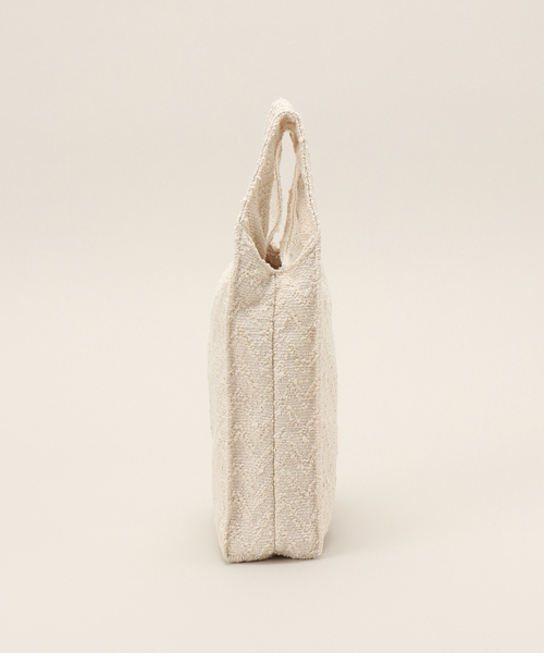 IENA（イエナ）の「Sn. PONTETORTO ツイードミニBAG（ハンドバッグ・レディース・アイボリー・FREE）」の2枚目の写真