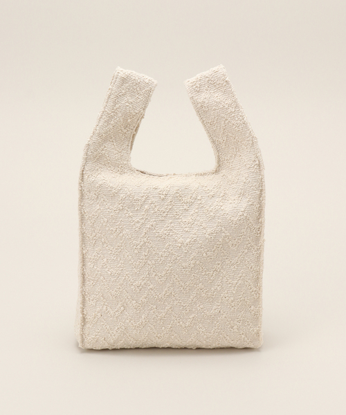 IENA（イエナ）の「Sn. PONTETORTO ツイードミニBAG（ハンドバッグ・レディース・アイボリー・FREE）」の3枚目の写真