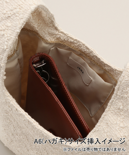 IENA（イエナ）の「Sn. PONTETORTO ツイードミニBAG（ハンドバッグ・レディース・アイボリー・FREE）」の6枚目の写真