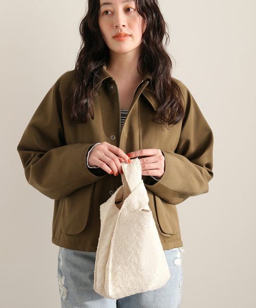 IENA（イエナ）の「Sn. PONTETORTO ツイードミニBAG（ハンドバッグ・レディース・アイボリー・FREE）」の9枚目の写真