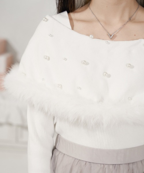 スリーブコンビファージャケット(F WHITE): OUTER