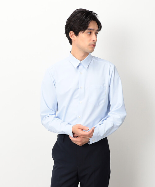 ポリエステル トリコット ドレスシャツ（ビジネスシャツ）｜COMME CA ISM（コムサイズム）