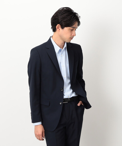 COMME CA ISM(コムサイズム)の「ポリエステル トリコット ドレスシャツ(ビジネスシャツ・メンズ・サックスブルー・SMALL/MEDIUM/LARGE/X-LARGE)」の4枚目の写真