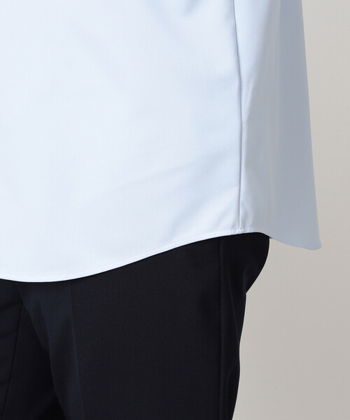 COMME CA ISM(コムサイズム)の「ポリエステル トリコット ドレスシャツ(ビジネスシャツ・メンズ・サックスブルー・SMALL/MEDIUM/LARGE/X-LARGE)」の12枚目の写真