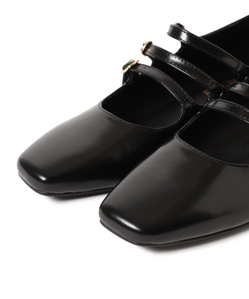 REMME(レメ)の「REMME / 3ストラップ シューズ(ドレスシューズ・レディース・ブラック/ブラウン・38/37/36/39)」の3枚目の写真