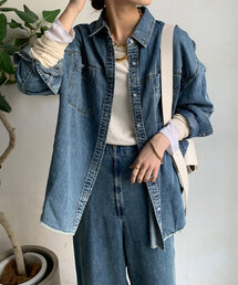 DouDou | リヨセルデニムシャツ(シャツ/ブラウス)