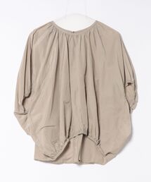 コットンナイロンシアーブラウス
