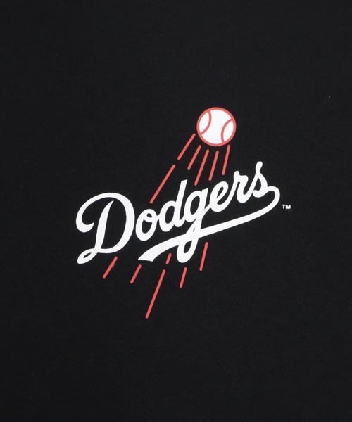 NEW ERA(ニューエラ)の「ニューエラ 半袖Tシャツ MLB LA(タンクトップ・メンズ・ブラック/オフホワイト・M/L/XL/XXL/S)」の14枚目の写真