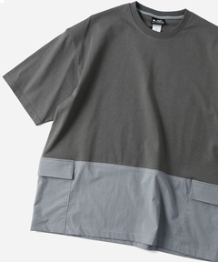 マイクロリップ天竺切り替えTee