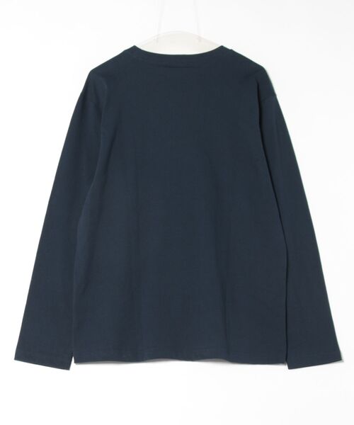 Champion（チャンピオン）の「【Champion/チャンピオン】USAコットン100％ プリントロンT（Tシャツ/カットソー・メンズ・グリーン/ネイビー・X-LARGE/LARGE/MEDIUM）」の3枚目の写真