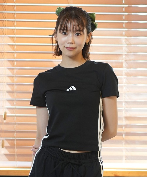 adidas/アディダススリーストライプミニTシャツKVC60