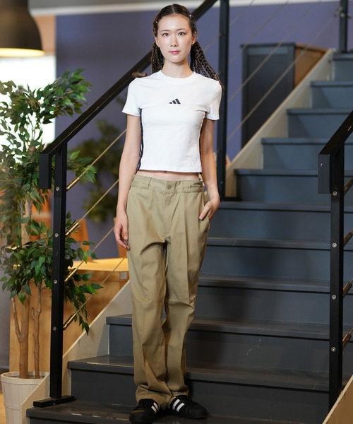 adidas/アディダススリーストライプミニTシャツKVC60