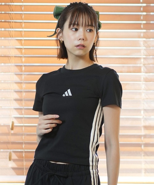セール】adidas/アディダス スリーストライプミニTシャツ KVC60
