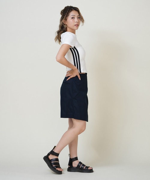 adidas/アディダス スリーストライプミニTシャツ KVC60（Tシャツ