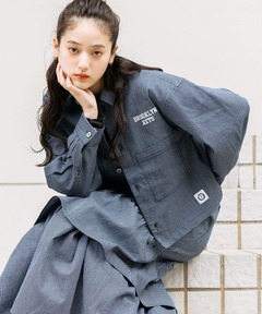 新品未使用！　N.ハリウッド　Lee コラボ　ノーカラージャケット ブランド古着】【N.HOOLYWOOD×Lee（エヌハリウッドリー）コラボ】16AW