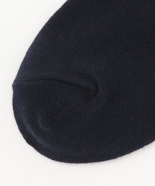LOVETOXIC（ラブトキシック）の「【ベーシック】ワンポイント刺繍ニーハイソックス（ソックス/靴下・キッズ・ネイビー/ブラック・23-25cm/20-22cm）」の4枚目の写真