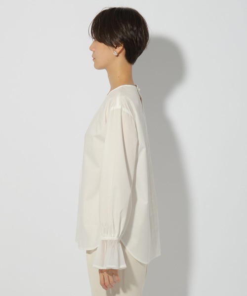 Elura（エルーラ）の「＜2025ceremony＞ セレモニー袖切り替えブラウス/252084（シャツ/ブラウス・レディース・ホワイト・LARGE/MEDIUM）」の8枚目の写真