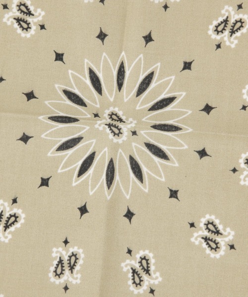 HAV-A-HANK（ハバハンク ）の「【HAV-A-HANK】ハバハンクバンダナ（バンダナ/スカーフ・メンズ・ネイビー/ホワイト/レッド/ブラック/ベージュ/ブラウン・FREE）」の9枚目の写真