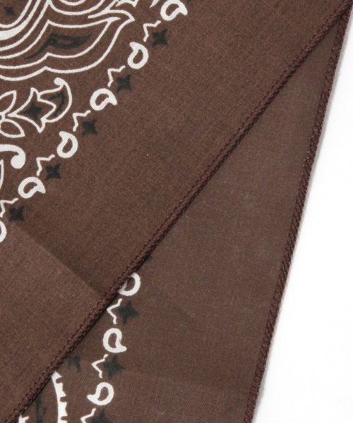 HAV-A-HANK（ハバハンク ）の「【HAV-A-HANK】ハバハンクバンダナ（バンダナ/スカーフ・メンズ・ネイビー/ホワイト/レッド/ブラック/ベージュ/ブラウン・FREE）」の8枚目の写真