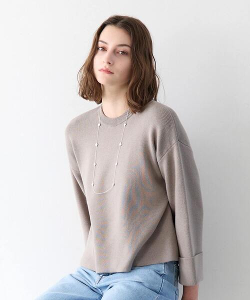 MELROSE claire（メルローズ クレール）の「【クローバーネックレス】（ネックレス・レディース・シルバー・FREE）」の4枚目の写真