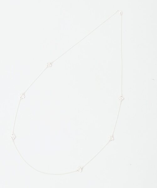 MELROSE claire（メルローズ クレール）の「【クローバーネックレス】（ネックレス・レディース・シルバー・FREE）」の5枚目の写真