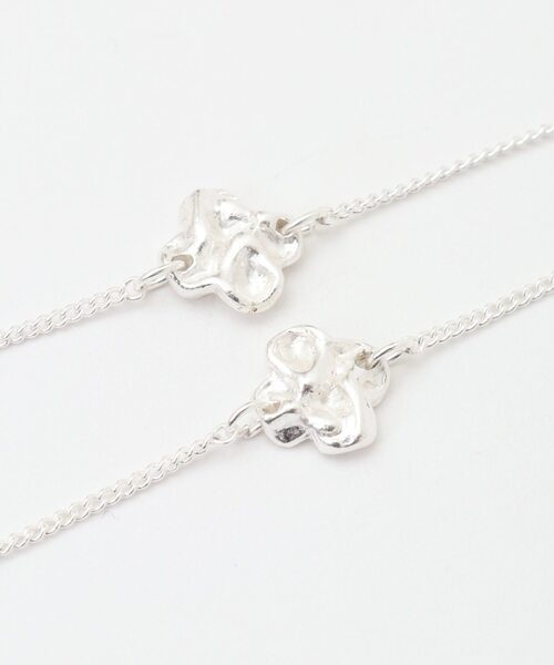 MELROSE claire（メルローズ クレール）の「【クローバーネックレス】（ネックレス・レディース・シルバー・FREE）」の7枚目の写真