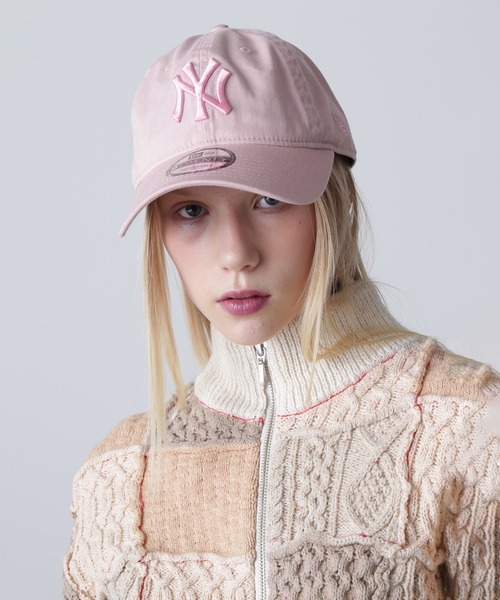 ROSE BUD（ローズバッド）の「【ROSE BUD別注】(NEW ERA)9TWENTYベースボールキャップ（キャップ・レディース・ブラック/グレー/ネイビー/ピンク・ONE SIZE）」の4枚目の写真