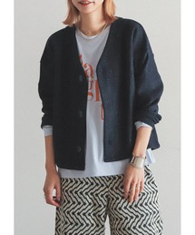 ブランド古着】FIL DE FER｜フィルデフェールのノーカラージャケット