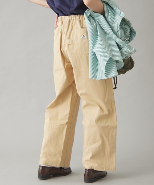 GEVACO（ゲバコ）の「【GEVACO】イージーチノパンツ（チノパンツ・レディース・カーキ/ベージュ・LARGE/MEDIUM/SMALL）」の4枚目の写真