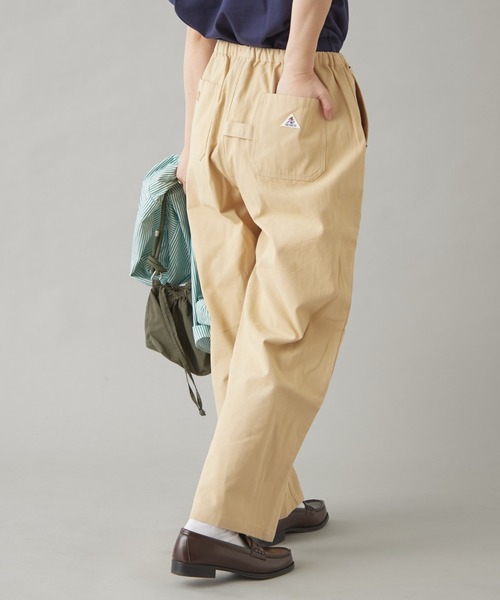 GEVACO（ゲバコ）の「【GEVACO】イージーチノパンツ（チノパンツ・レディース・カーキ/ベージュ・LARGE/MEDIUM/SMALL）」の5枚目の写真