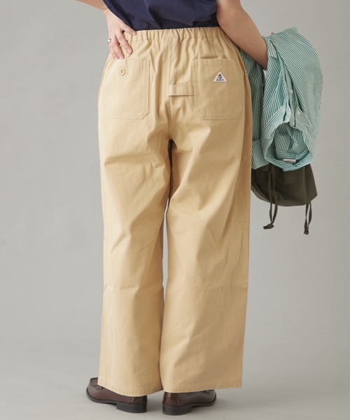 GEVACO（ゲバコ）の「【GEVACO】イージーチノパンツ（チノパンツ・レディース・カーキ/ベージュ・LARGE/MEDIUM/SMALL）」の7枚目の写真
