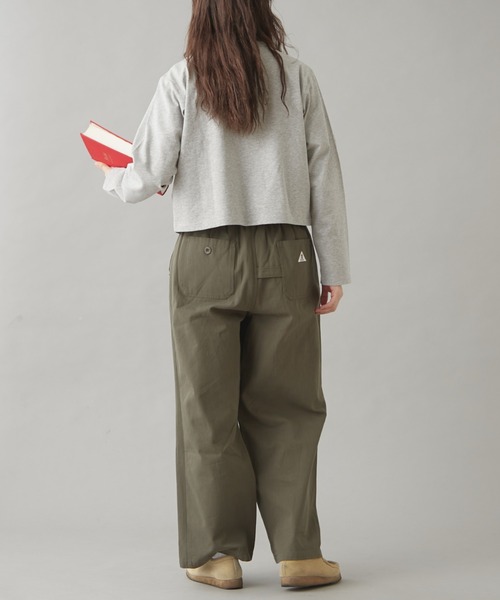 GEVACO（ゲバコ）の「【GEVACO】イージーチノパンツ（チノパンツ・レディース・カーキ/ベージュ・LARGE/MEDIUM/SMALL）」の18枚目の写真