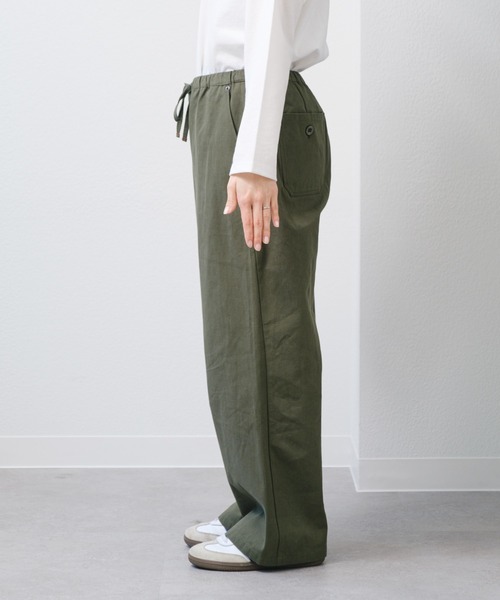 GEVACO（ゲバコ）の「【GEVACO】イージーチノパンツ（チノパンツ・レディース・カーキ/ベージュ・LARGE/MEDIUM/SMALL）」の22枚目の写真