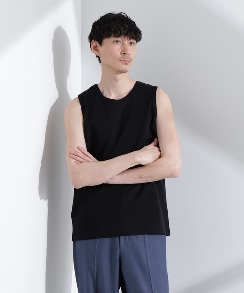 NANO universe（ナノユニバース）の「アンチスメル タンクトップ（タンクトップ・メンズ・ブラック/グレー/ホワイト・L/M/S）」の14枚目の写真