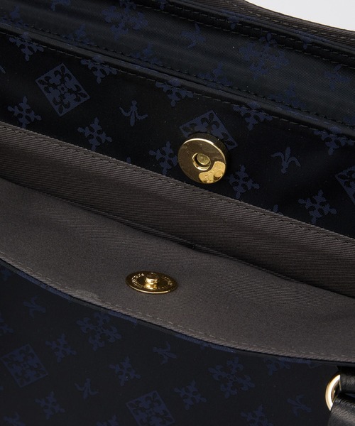 russet（ラシット）の「［15インチPC収納可能］お仕事トートバッグ(CE-1517)（トートバッグ・レディース・ブラック/ブラック×ブルー・FREE）」の13枚目の写真