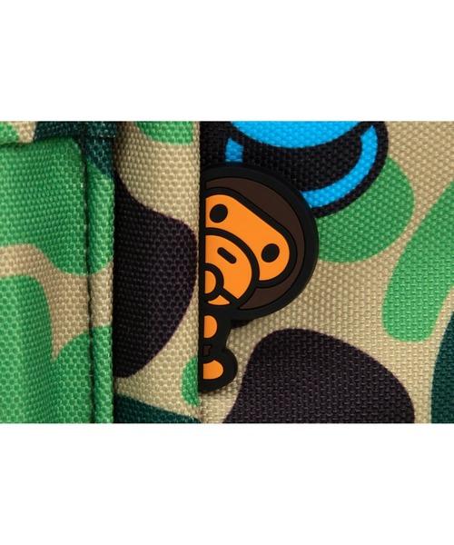 A BATHING APE（アベイシングエイプ）の「NEW ABC MILO ALL FRIENDS MINI  BACKPACK（バックパック/リュック・メンズ・グリーン・FREE）」の4枚目の写真