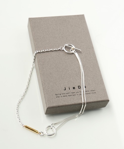 JIEDA(ジエダ)の「925 SILVER SWITCHING NECKLACE(ネックレス・メンズ・シルバー・ONESIZE)」の2枚目の写真