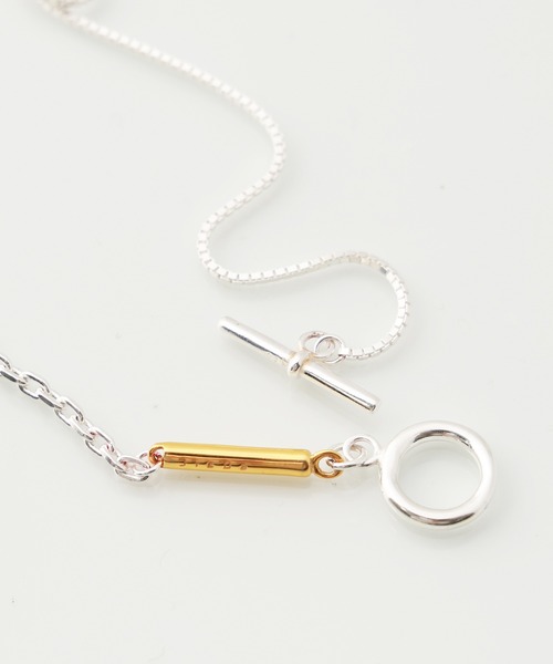 JIEDA(ジエダ)の「925 SILVER SWITCHING NECKLACE(ネックレス・メンズ・シルバー・ONESIZE)」の6枚目の写真