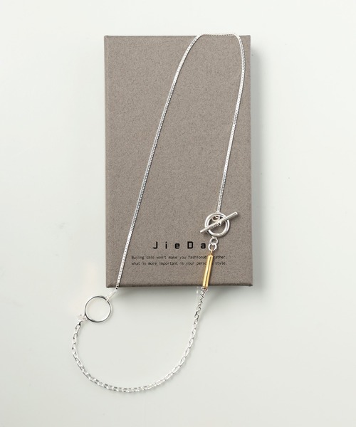 JIEDA(ジエダ)の「925 SILVER SWITCHING NECKLACE(ネックレス・メンズ・シルバー・ONESIZE)」の3枚目の写真