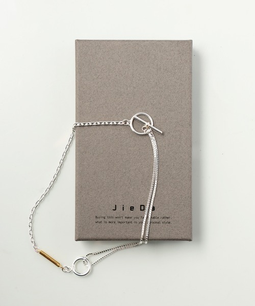 JIEDA(ジエダ)の「925 SILVER SWITCHING NECKLACE(ネックレス・メンズ・シルバー・ONESIZE)」の4枚目の写真