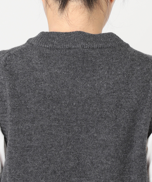 GANNI（ガニー）の「GANNI/ ガニー Graphic Wool Mix Cats Vest（ベスト・レディース・チャコールグレー・FREE）」の15枚目の写真