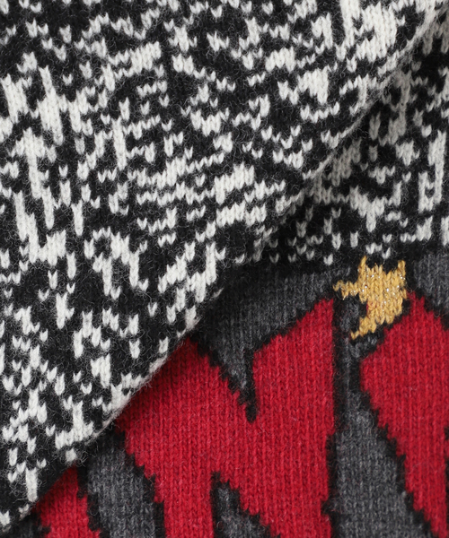 GANNI（ガニー）の「GANNI/ ガニー Graphic Wool Mix Cats Vest（ベスト・レディース・チャコールグレー・FREE）」の10枚目の写真