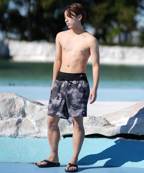 VOLCOM（ボルコム）の「VOLCOM/ボルコム 水陸両用/ユーティリティー/水着 ショーツ A2512506（水着・メンズ・ブラック/ホワイト・S/M/L/XL）」の16枚目の写真