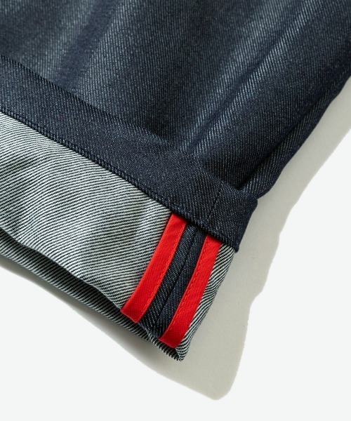 rehacer（レアセル）の「rehacer : Double Tuck Easy Denim Pants /ダブルタック イージー デニムパンツ（デニムパンツ・メンズ・インディゴブルー・SMALL/MEDIUM/LARGE）」の20枚目の写真