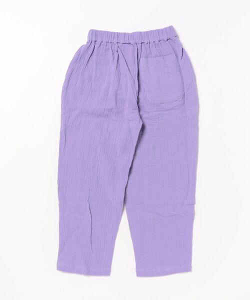MARKEY'S（マーキーズ）の「ダブルガーゼイージーパンツ（その他パンツ・キッズ・ブラック/ラベンダー/イエロー・90/100/110/120/130/140/150）」の4枚目の写真