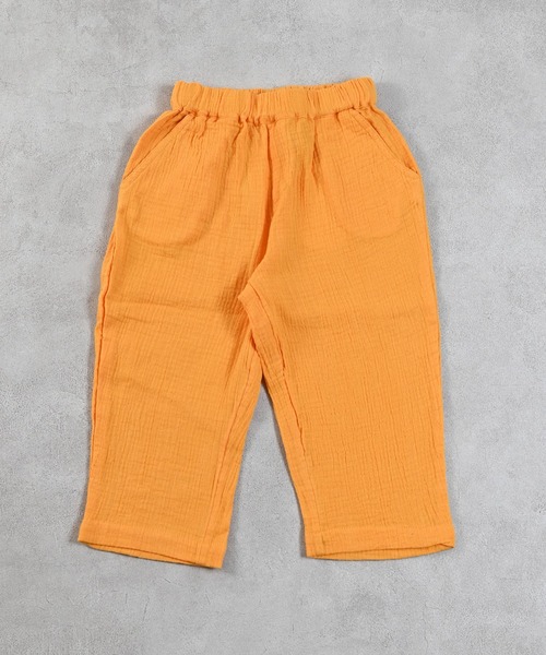MARKEY'S（マーキーズ）の「ダブルガーゼイージーパンツ（その他パンツ・キッズ・ブラック/ラベンダー/イエロー・90/100/110/120/130/140/150）」の5枚目の写真