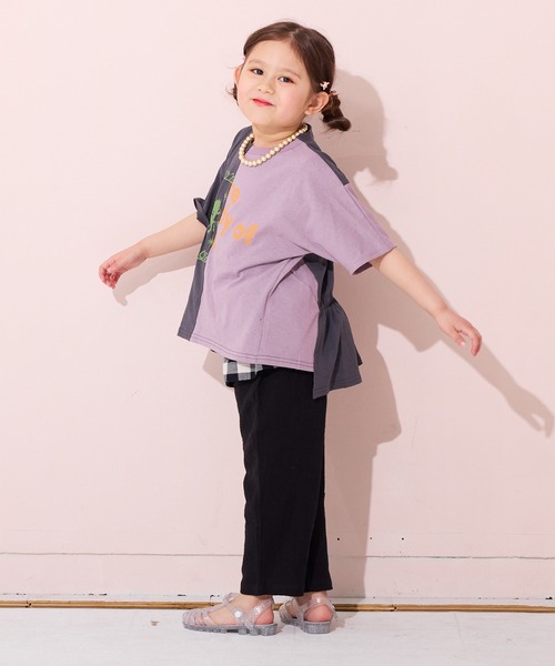 MARKEY'S（マーキーズ）の「ダブルガーゼイージーパンツ（その他パンツ・キッズ・ブラック/ラベンダー/イエロー・90/100/110/120/130/140/150）」の17枚目の写真