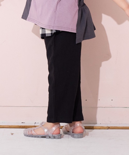 MARKEY'S（マーキーズ）の「ダブルガーゼイージーパンツ（その他パンツ・キッズ・ブラック/ラベンダー/イエロー・90/100/110/120/130/140/150）」の18枚目の写真