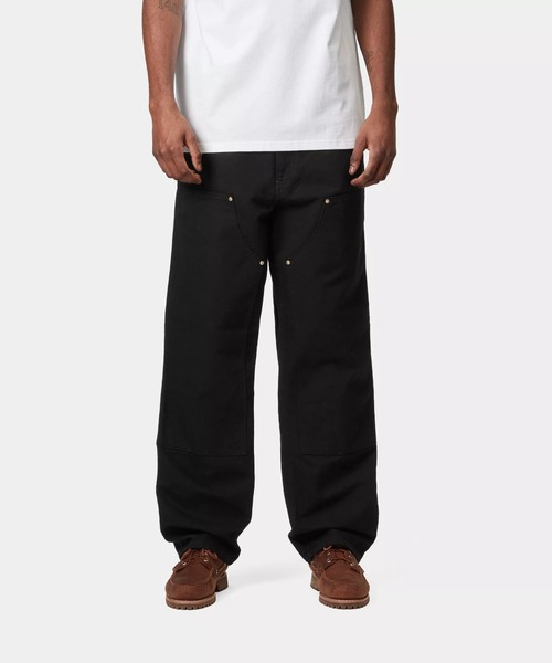 33 Carhartt WIP カーハート WIP ダブルニーパンツ ブラック