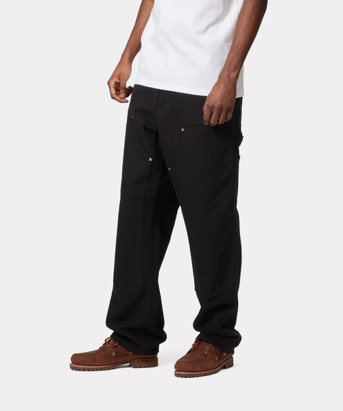 Carhartt WIP(カーハートダブリューアイピー)の「Carhartt WIP DOUBLE KNEE PANT(カーハート ワークインプログレス ダブルニーパンツ)(その他パンツ・メンズ・ブラック系・30/32/34/28/36)」の4枚目の写真